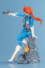 G.I. Joe Bishoujo PVC Statue 1/7 Scarlett 25th Anniversary Sky Blue Color Ver. 23 cm 4934054022090