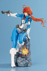 G.I. Joe Bishoujo PVC Statue 1/7 Scarlett 25th Anniversary Sky Blue Color Ver. 23 cm 4934054022090
