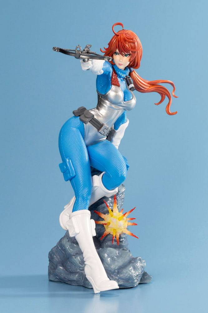 G.I. Joe Bishoujo PVC Statue 1/7 Scarlett 25th Anniversary Sky Blue Color Ver. 23 cm 4934054022090
