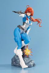 G.I. Joe Bishoujo PVC Statue 1/7 Scarlett 25th Anniversary Sky Blue Color Ver. 23 cm 4934054022090