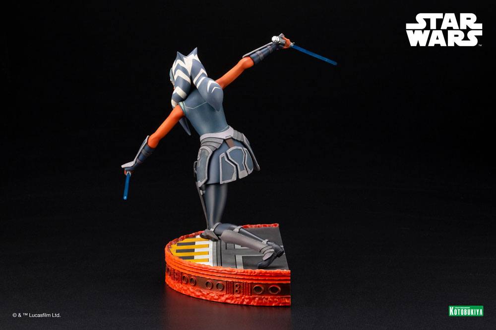 Star Wars The Clone Wars ARTFX PVC Statue 1/7 Ahsoka Tano Escape from the Clones 24 cm 4934054030675