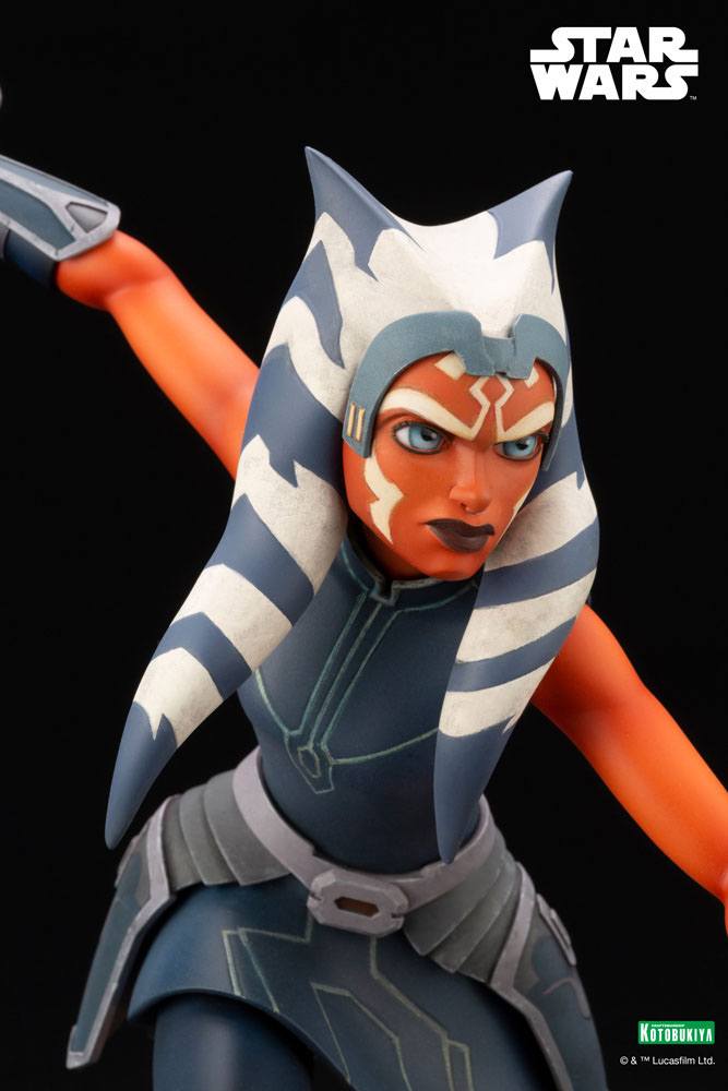Star Wars The Clone Wars ARTFX PVC Statue 1/7 Ahsoka Tano Escape from the Clones 24 cm 4934054030675
