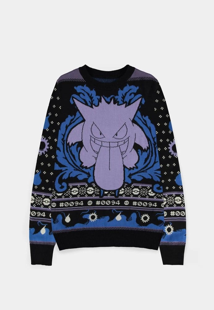 Pokémon Christmas Sweater Gengar Size M 8718526434484