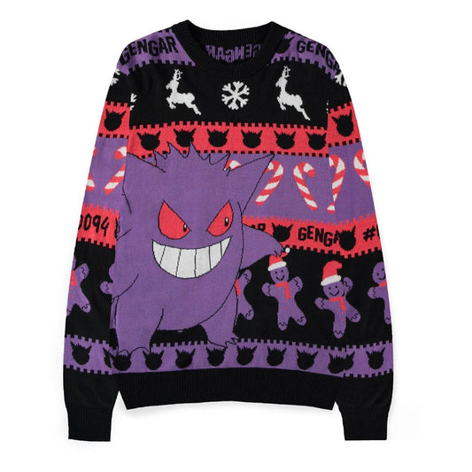 Pokémon Sweater Gengar (Christmas Jumper) Size S 8718526413113