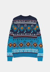 Sesame Street Christmas Sweater Cookie Monster Size S 8718526434576