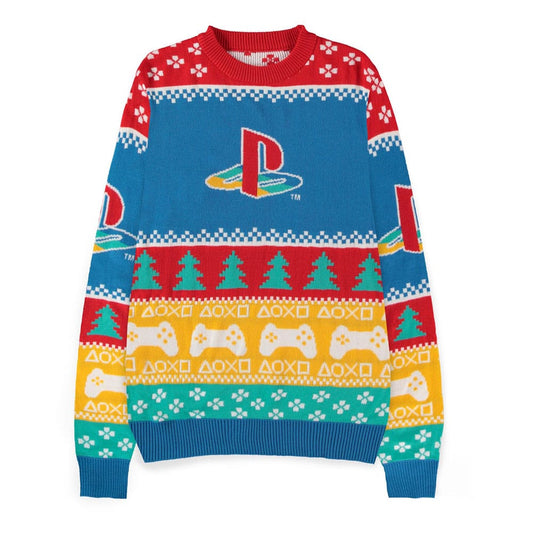 PlayStation Sweater Logo (Christmas Jumper) Size S 8718526413168