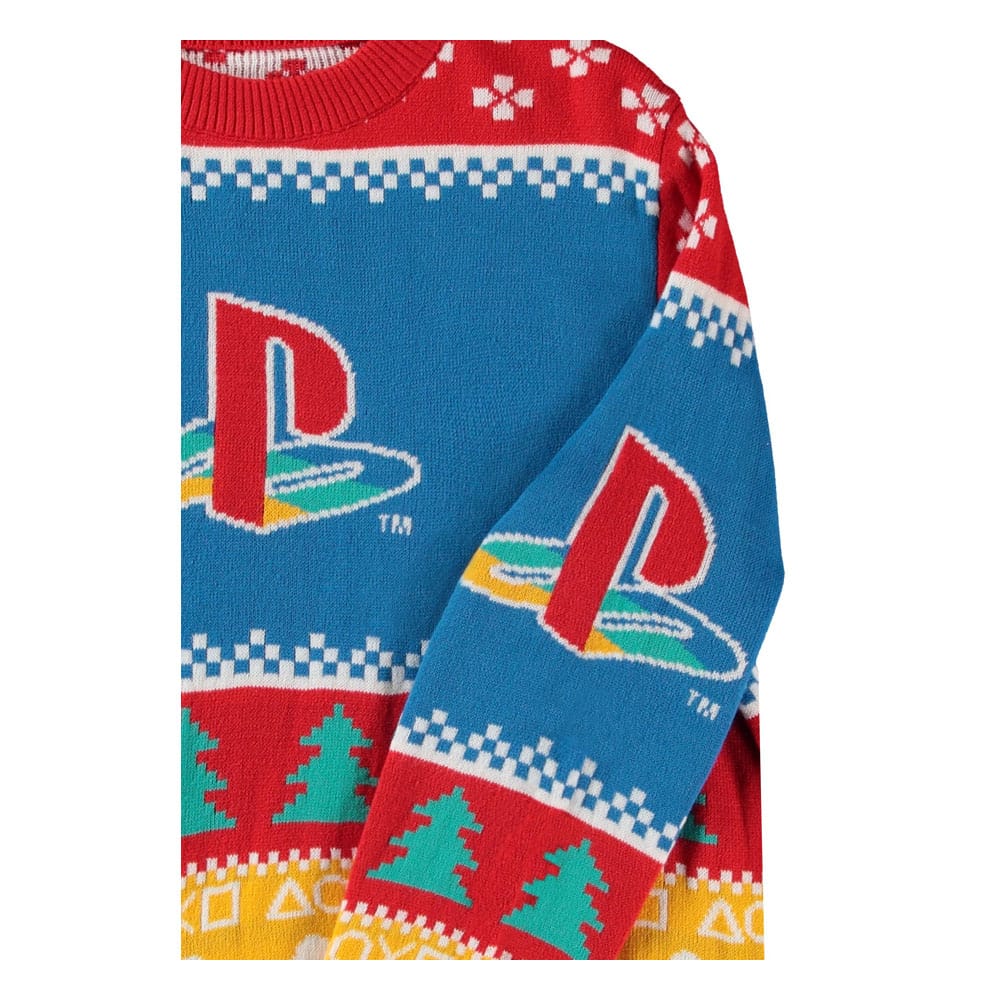 PlayStation Sweater Logo (Christmas Jumper) Size S 8718526413168