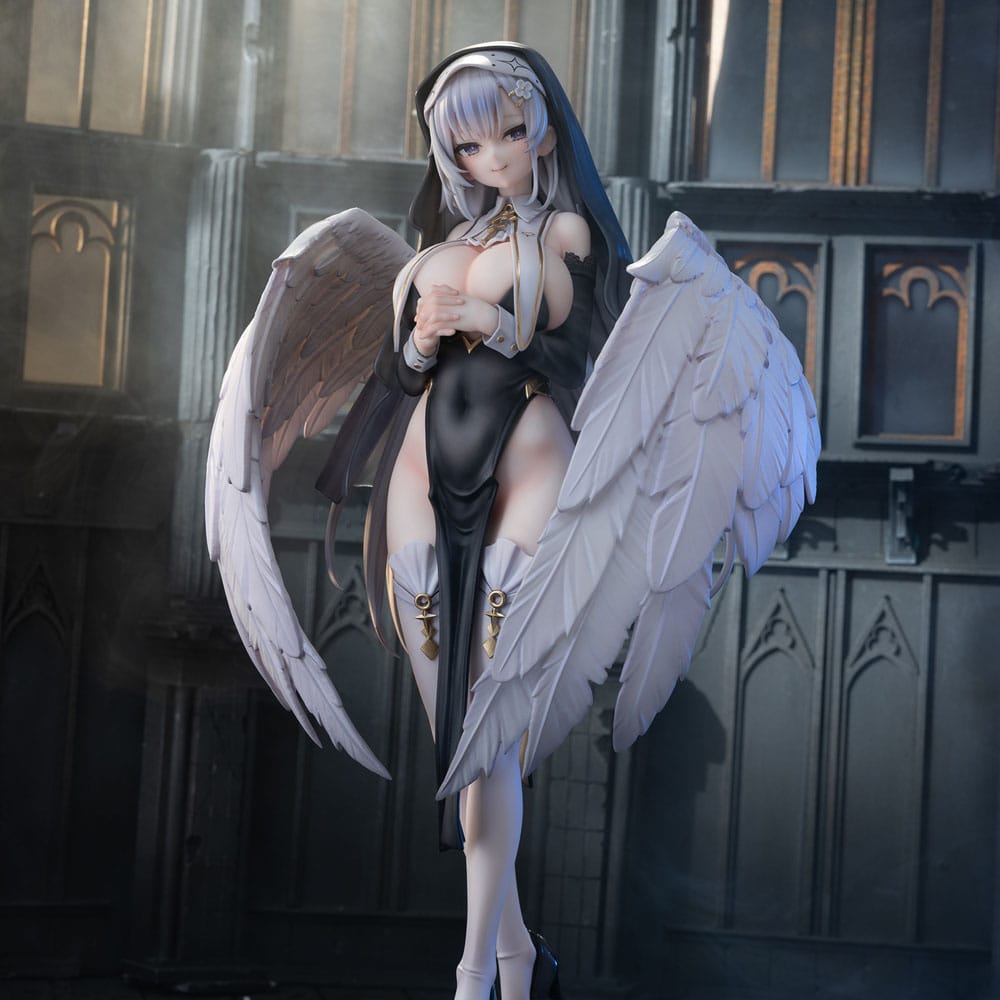 Original Character PVC Statue 1/6 Angel Sister Holy Wing Normal Edition 28 cm       6975499680801