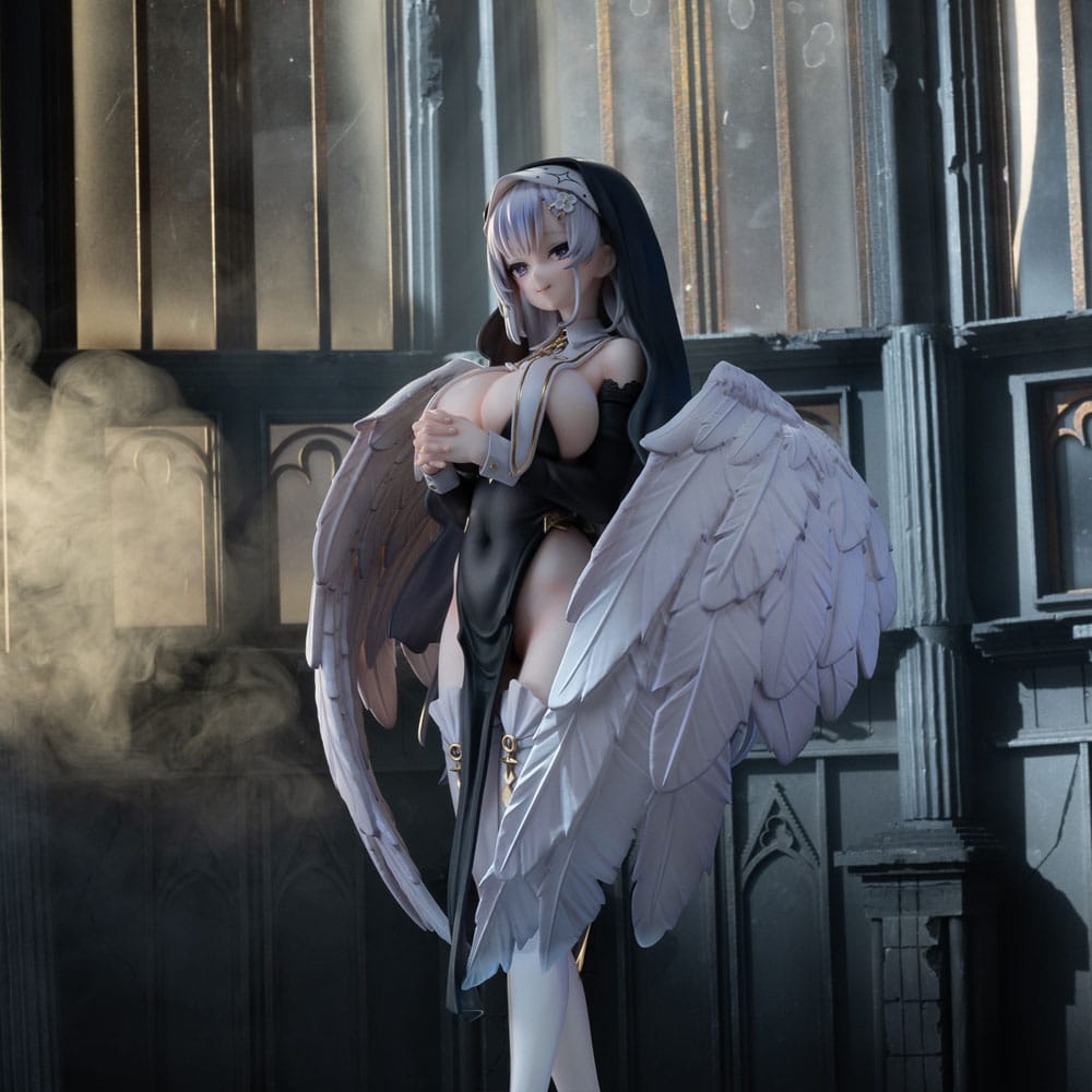Original Character PVC Statue 1/6 Angel Sister Holy Wing Deluxe Edition 28 cm       6975499680825