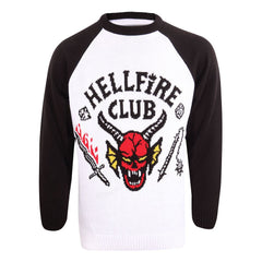Stranger Things Sweatshirt Christmas Jumper Hellfire Club Size S 5056599748378