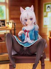 Senren*Banka PVC Figure 1/7 Yoshino Asatake Animal Ears School Uniform Ver. 21 cm 6973848370083
