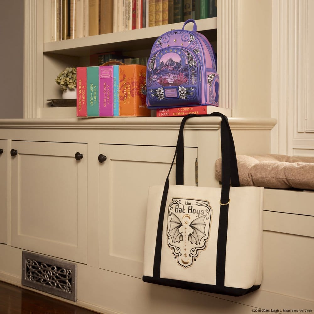 A Court of Thorns and Roses by Loungefly Crossbody Bag Book Series 0671803592087