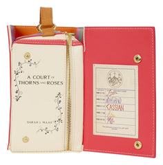 A Court of Thorns and Roses by Loungefly Crossbody Bag Book Series 0671803592087
