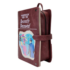 Beetlejuice by Loungefly Backpack Mini Handbook for the recently Deceased Pin Trader  0671803518629