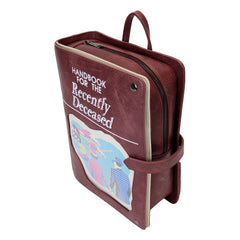 Beetlejuice by Loungefly Backpack Mini Handbook for the recently Deceased Pin Trader  0671803518629