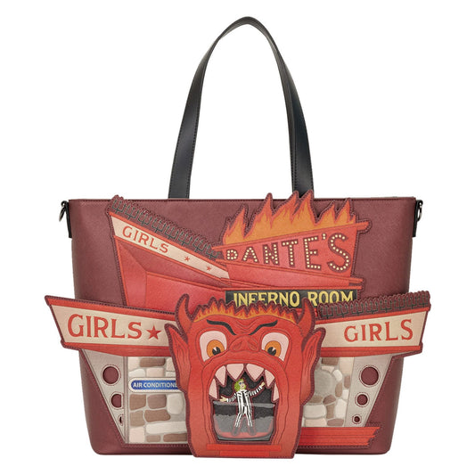 Beetlejuice by Loungefly Canvas Tote Bag  0671803555914