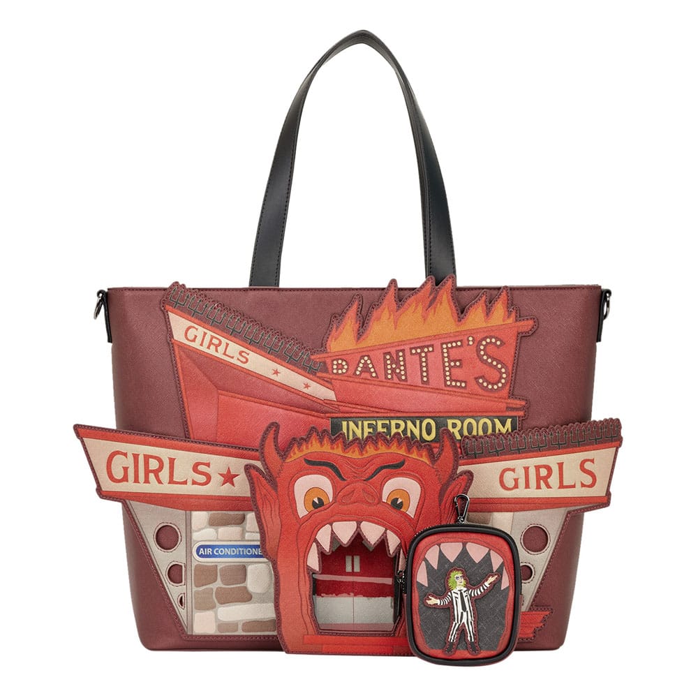 Beetlejuice by Loungefly Canvas Tote Bag  0671803555914