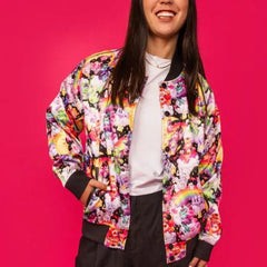 The Care Bears x Universal Monsters by Loungefly Bomber Jacket Unisex Barbie 65th Anniversary Size S 0671803521315