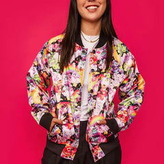 The Care Bears x Universal Monsters by Loungefly Bomber Jacket Unisex Barbie 65th Anniversary Size S 0671803521315