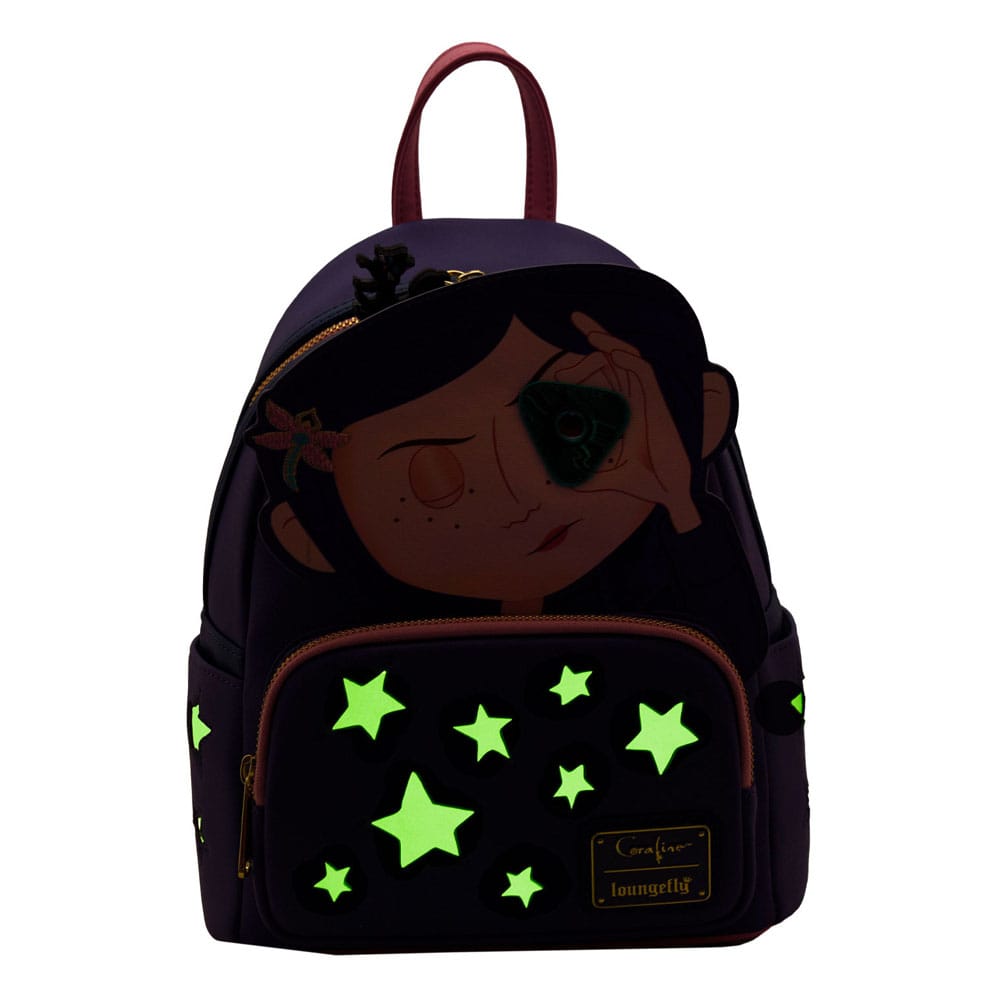 Laika by Loungefly Backpack Coraline Stars Cosplay 0671803467613