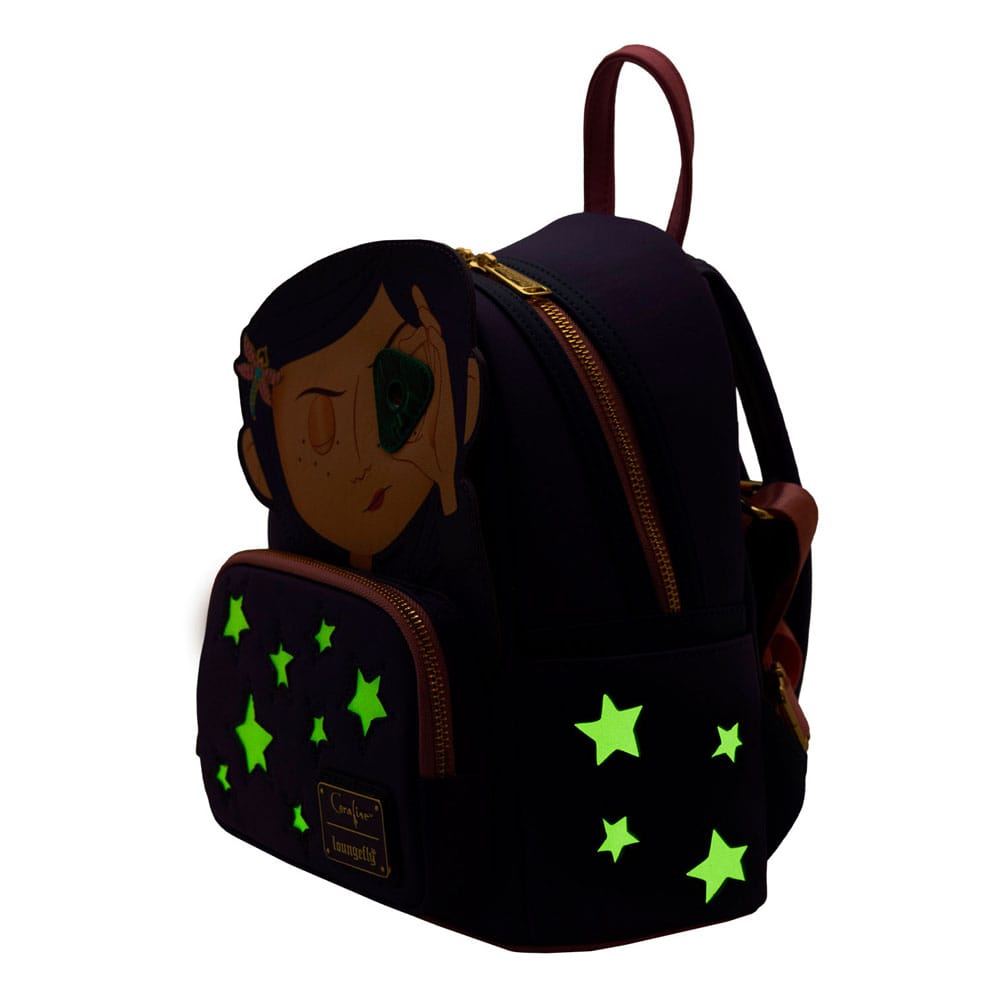 Laika by Loungefly Backpack Coraline Stars Cosplay 0671803467613