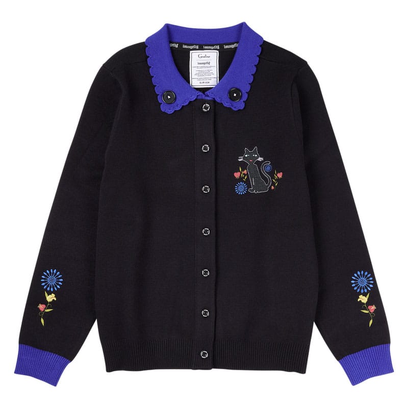 Pixar by Loungefly Cardigan Unisex Collared Cat Dragonfly  Size M 0671803556249