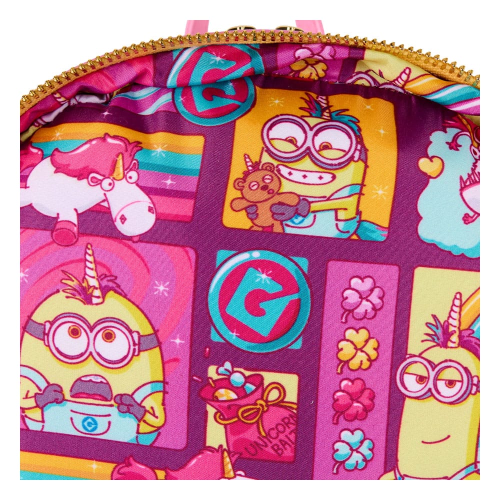 Minions by Loungefly Mini Backpack Fluffy Unicorn  0671803548459