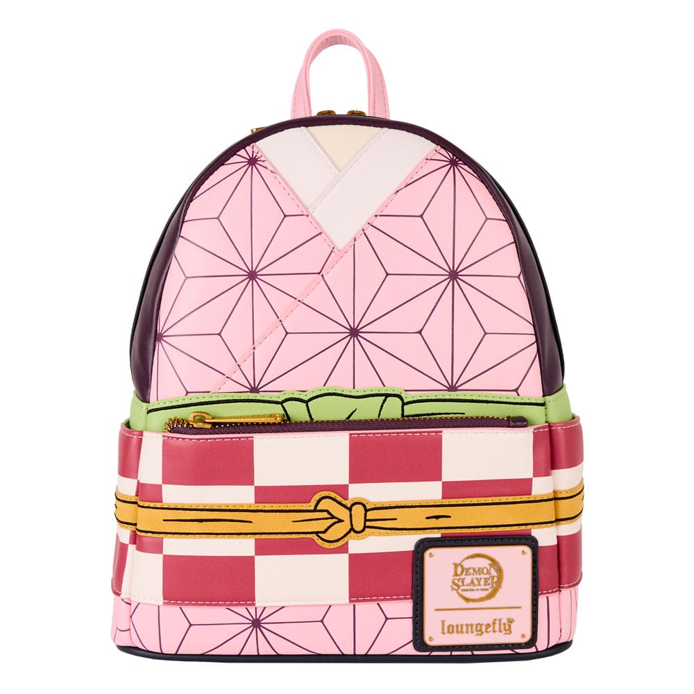 Demon Slayer: Kimetsu no Yaiba by Loungefly Mini Backpack Nezuko Kamado Cosplay 0671803542006