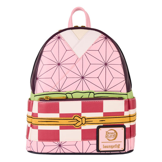 Demon Slayer: Kimetsu no Yaiba by Loungefly Mini Backpack Nezuko Kamado Cosplay 0671803542006