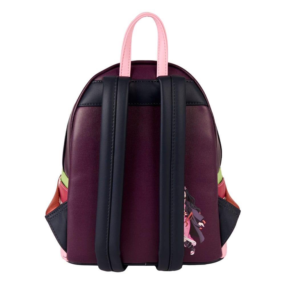 Demon Slayer: Kimetsu no Yaiba by Loungefly Mini Backpack Nezuko Kamado Cosplay 0671803542006