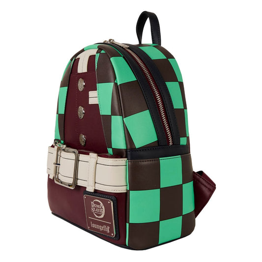Demon Slayer: Kimetsu no Yaiba by Loungefly Mini Backpack Tanjiro Kamado Cosplay 0671803541979