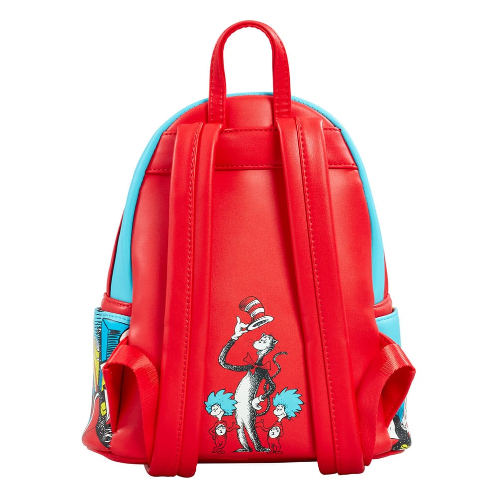 Dr. Seuss by Loungefly Backpack Mini Thing 1 & Thing 2 Box heo Exclusive 0671803466654