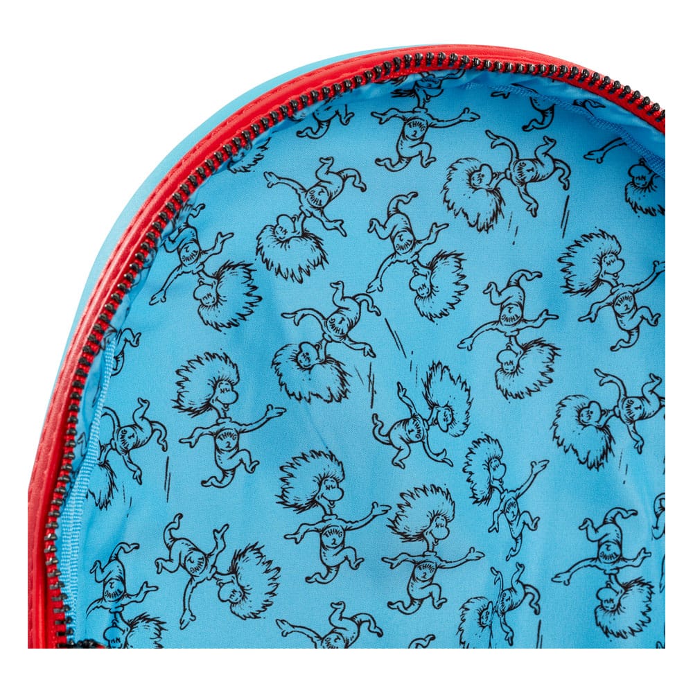 Dr. Seuss by Loungefly Backpack Mini Thing 1 & Thing 2 Box heo Exclusive 0671803466654