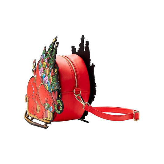 Dr Seuss by Loungefly Crossbody Grinch Sleigh 0671803438101