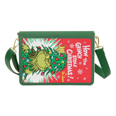 Dr. Seuss by Loungefly Crossbody Bag Grinch Holiday 0671803563674