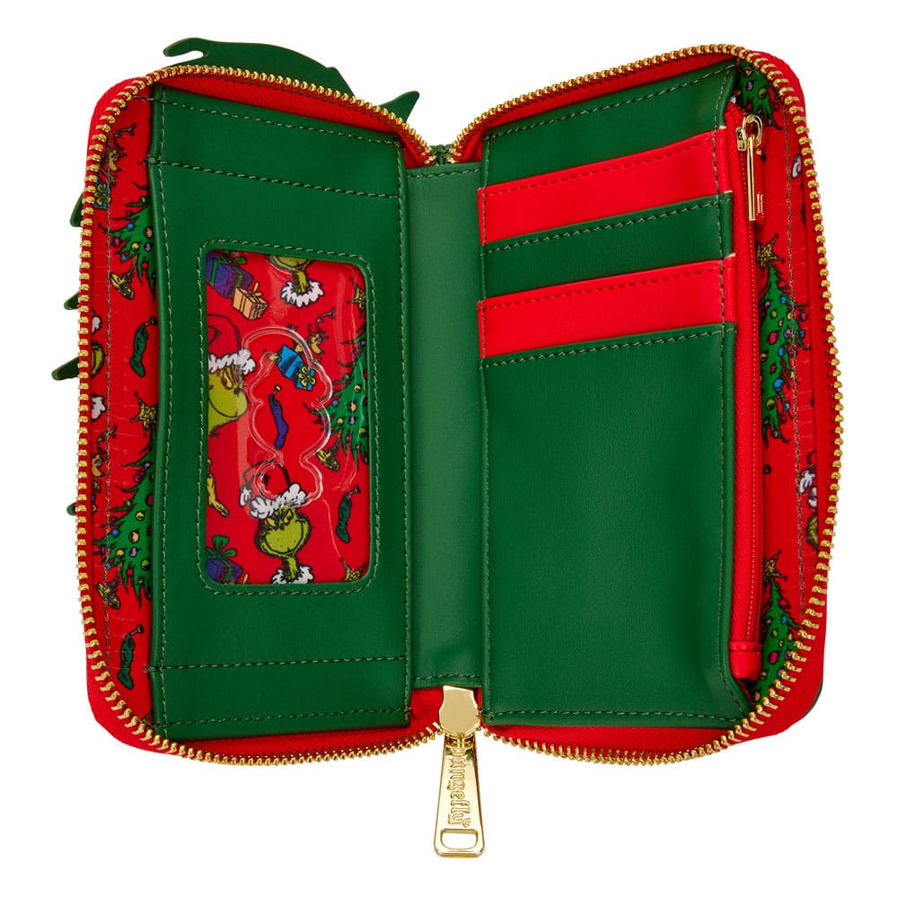 Dr. Seuss by Loungefly Wallet Grinch Holiday 0671803563667