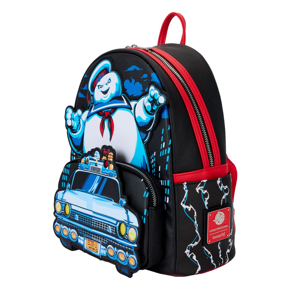 Ghostbusters by Loungefly Mini Backpack Stay Puff Chasing  0671803522985
