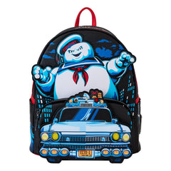 Ghostbusters by Loungefly Mini Backpack Stay Puff Chasing  0671803522985