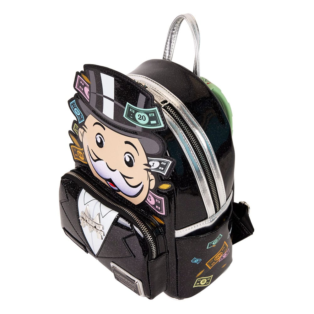 Hasbro by Loungefly Mini Backpack Monopoly Pennybags 0671803539969