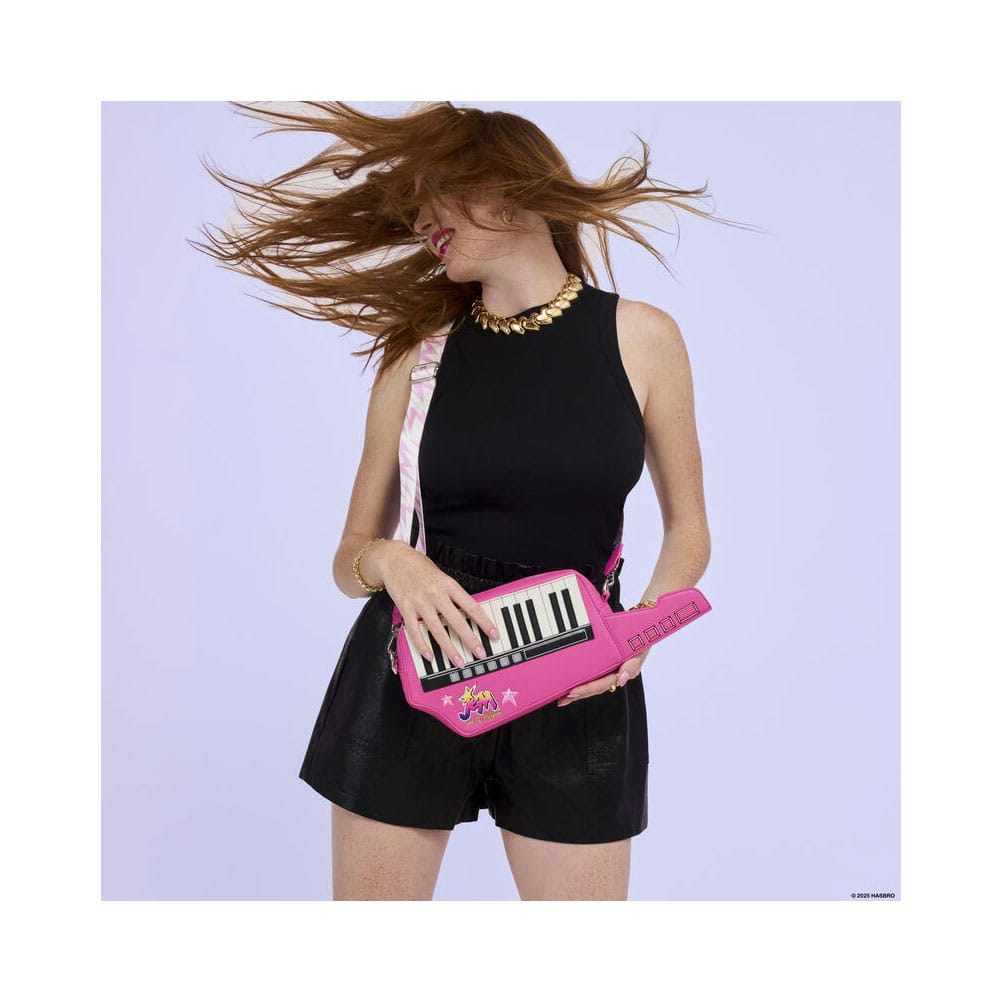 Hasbro by Loungefly Crossbody Jem and the Holograms Figural Keytar 0671803540187