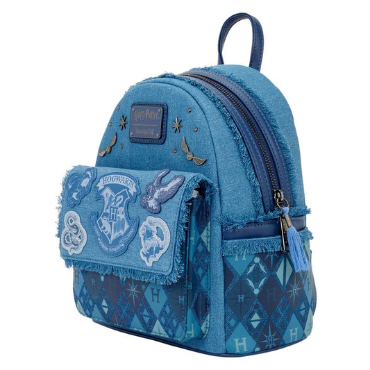 Warner Bros by Loungefly Mini Backpack Denim Harry Potter 0671803559691