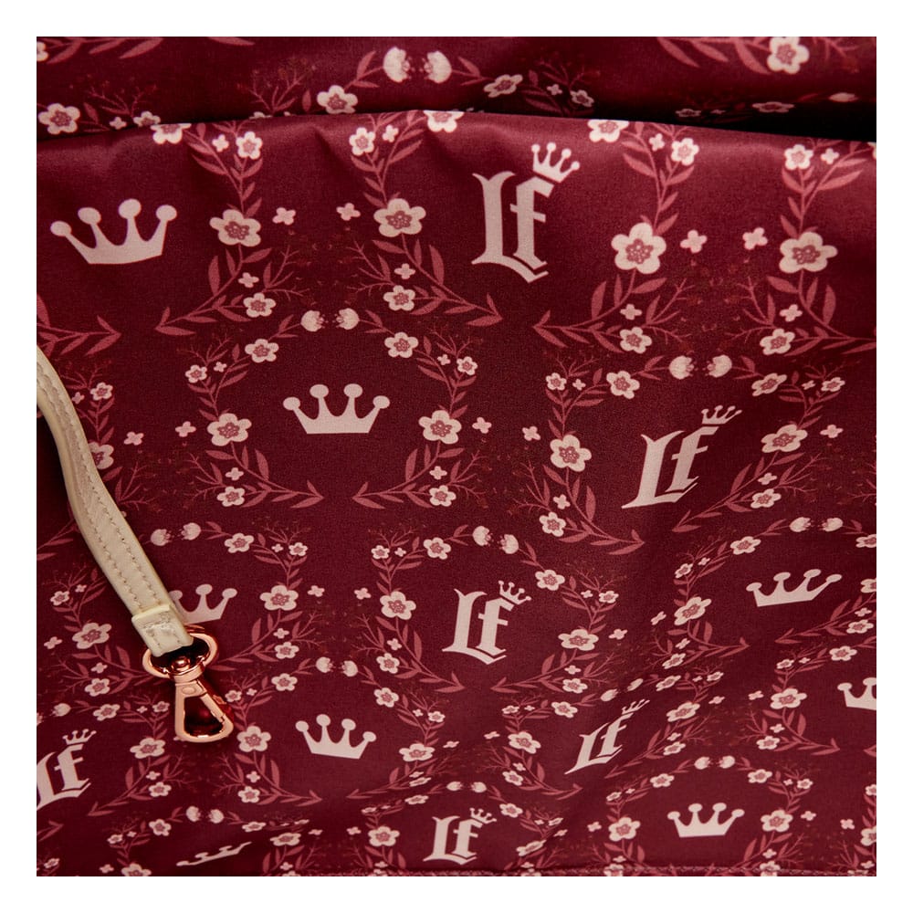 Loungefly Crossbody Bag Figural Cream & Red Floral 0671803552432