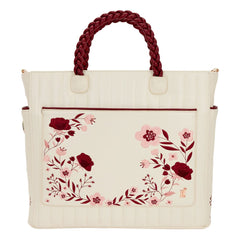 Loungefly Crossbody Bag Figural Cream & Red Floral 0671803552432