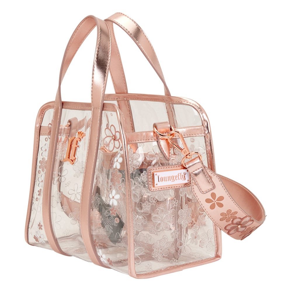 Loungefly Crossbody Bag Clear Floral 0671803566088