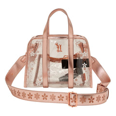 Loungefly Crossbody Bag Clear Floral 0671803566088