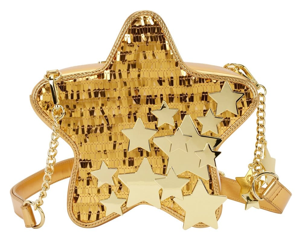 Loungefly Crossbody Bag Gold Stars 0671803568419