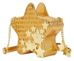 Loungefly Crossbody Bag Gold Stars 0671803568419