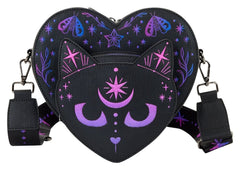 Loungefly Crossbody Bag Neon Cat 0671803568426
