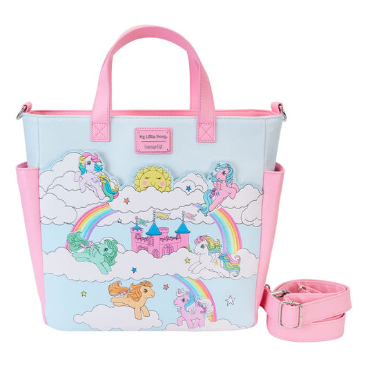 Hasbro by Loungefly Canvas Tote Bag My little Pony Sky Scene 0671803514362