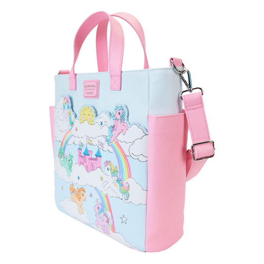 Hasbro by Loungefly Canvas Tote Bag My little Pony Sky Scene 0671803514362